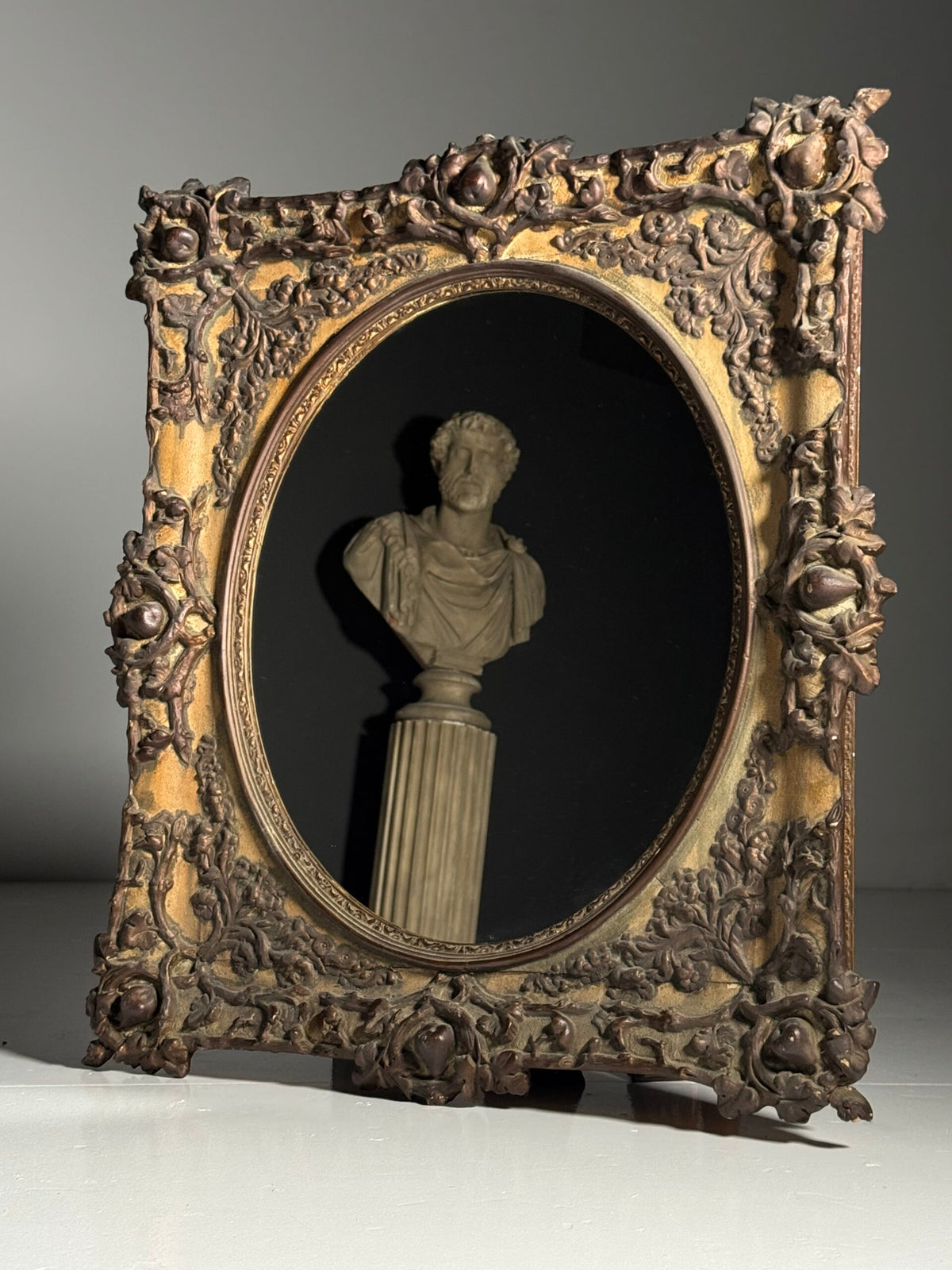 Baroque Style Mirror, 19th Century, Probably The Hague, photo 1