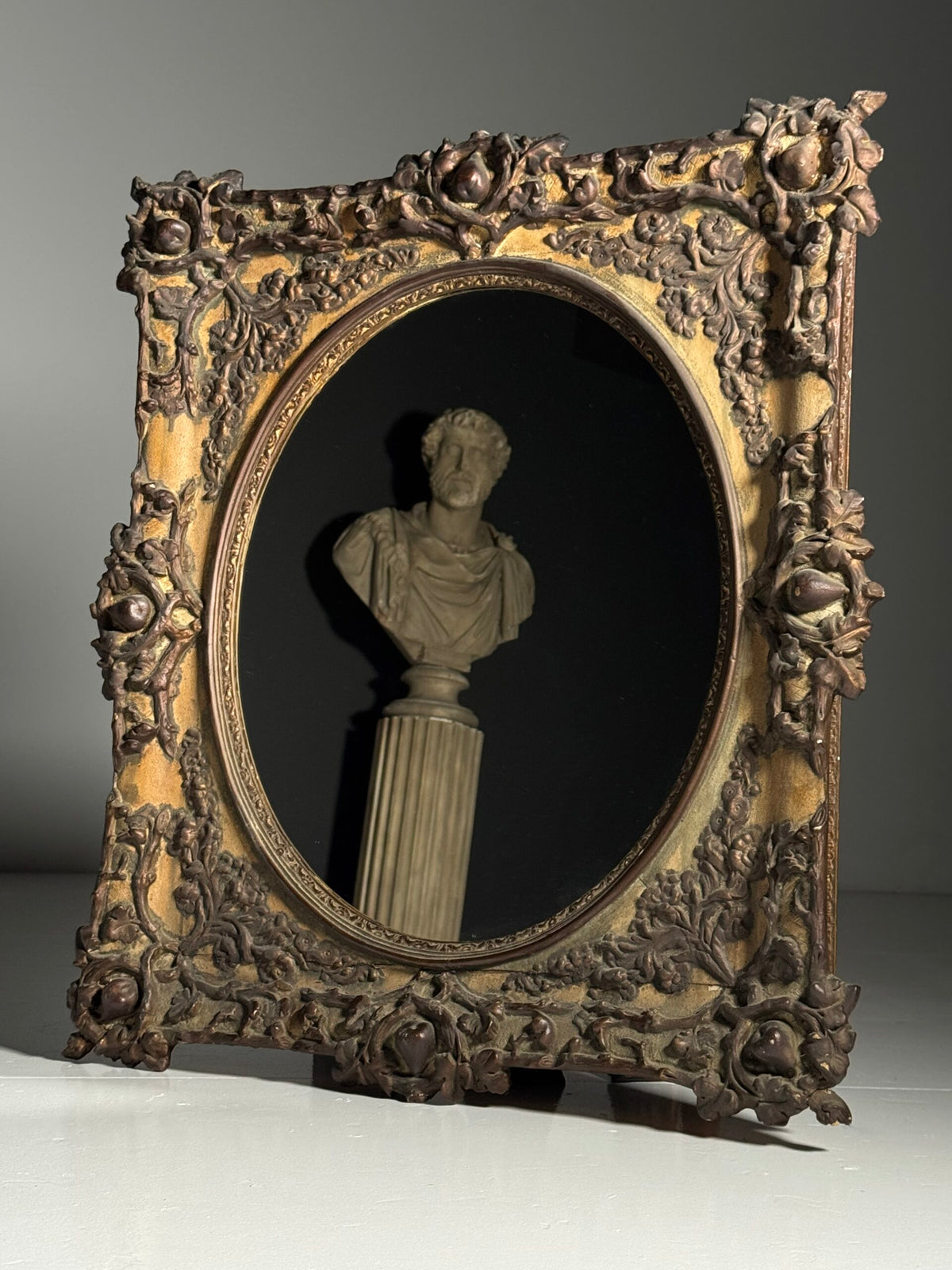 Baroque Style Mirror, 19th Century, Probably The Hague, photo 16