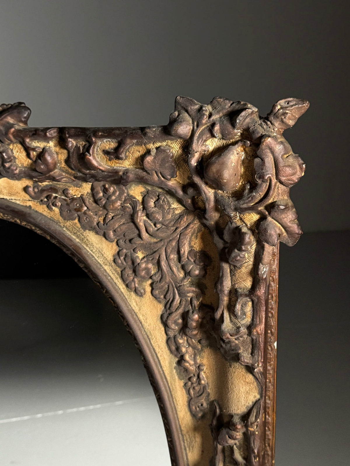 Baroque Style Mirror, 19th Century, Probably The Hague, photo 14