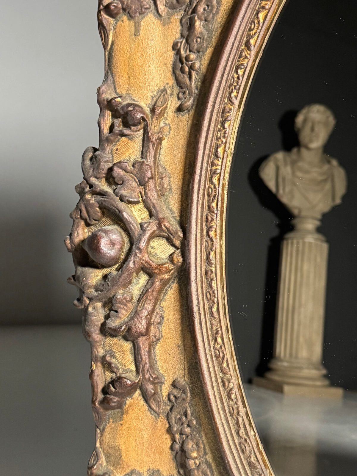 Baroque Style Mirror, 19th Century, Probably The Hague, photo 10