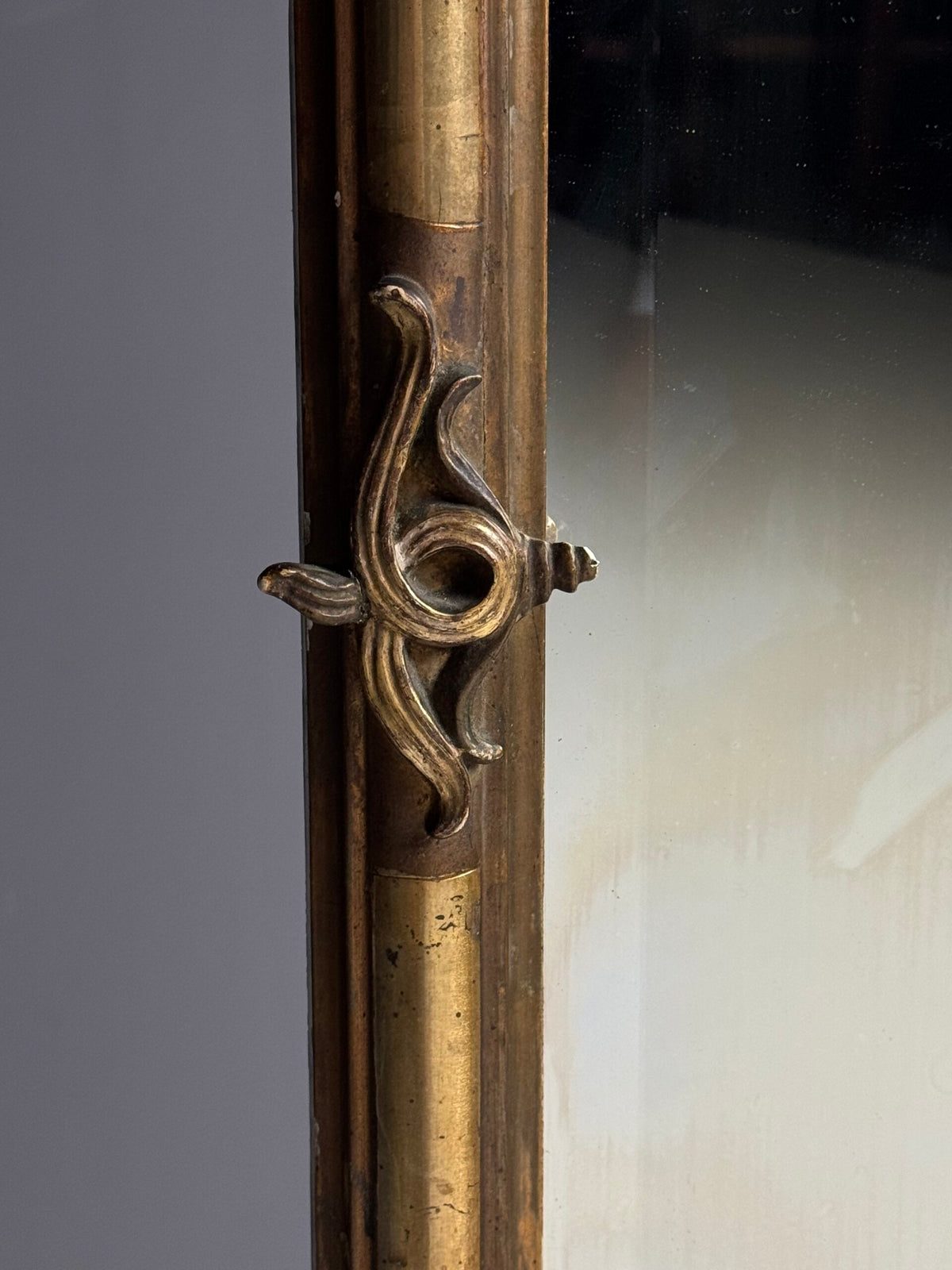 French or Belgian Art Nouveau Mirror, circa 1900 to 1910, photo 19