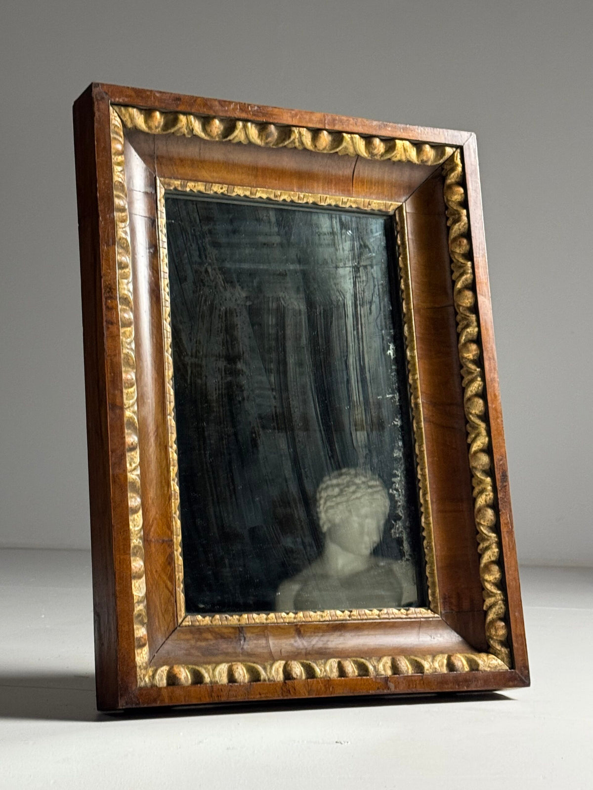 French Empire Style Mahogany Mirror, 19th Century, photo 9