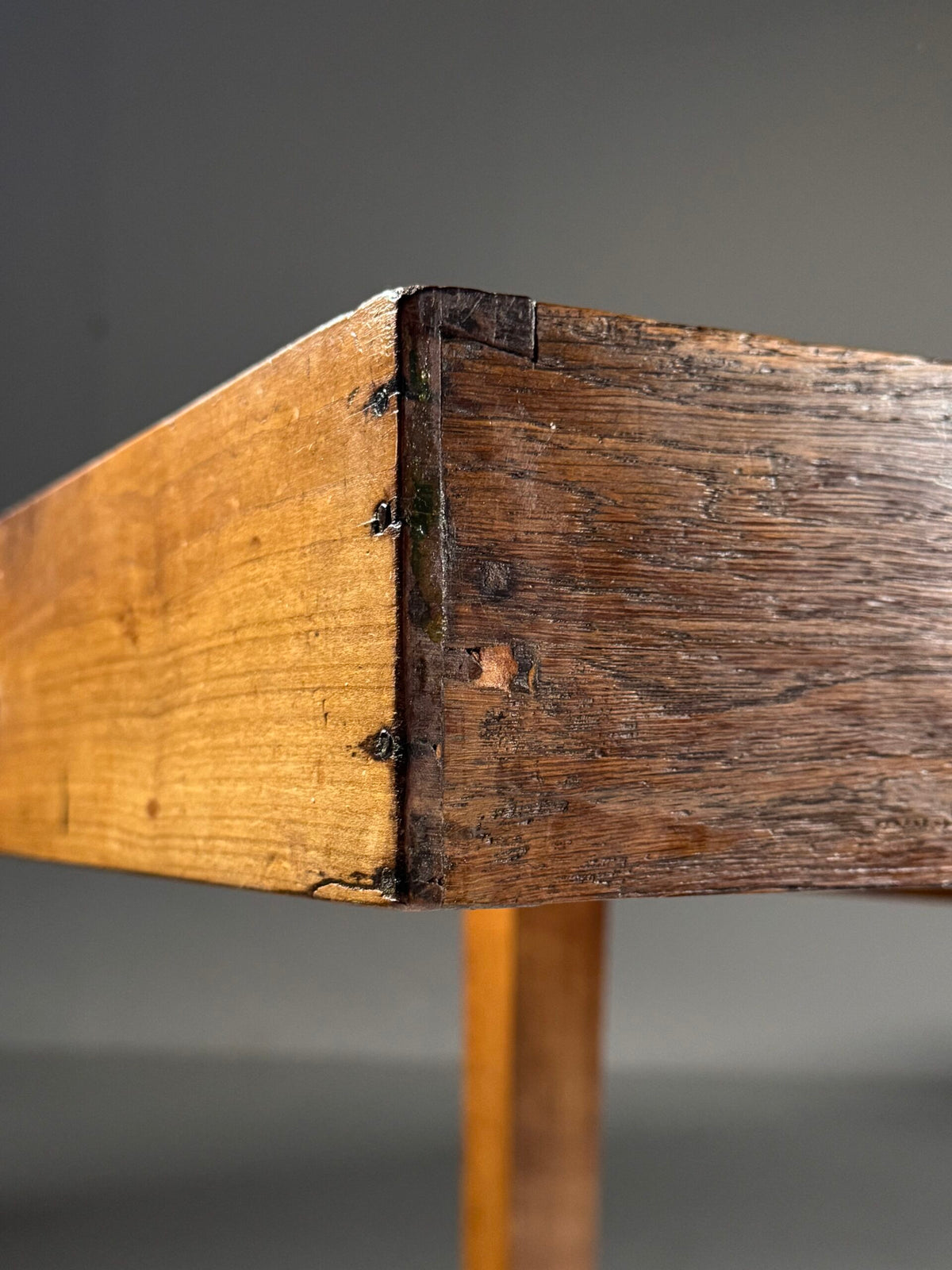 French Farmhouse Dining Table, 188 cm, Early 19th Century, photo 11