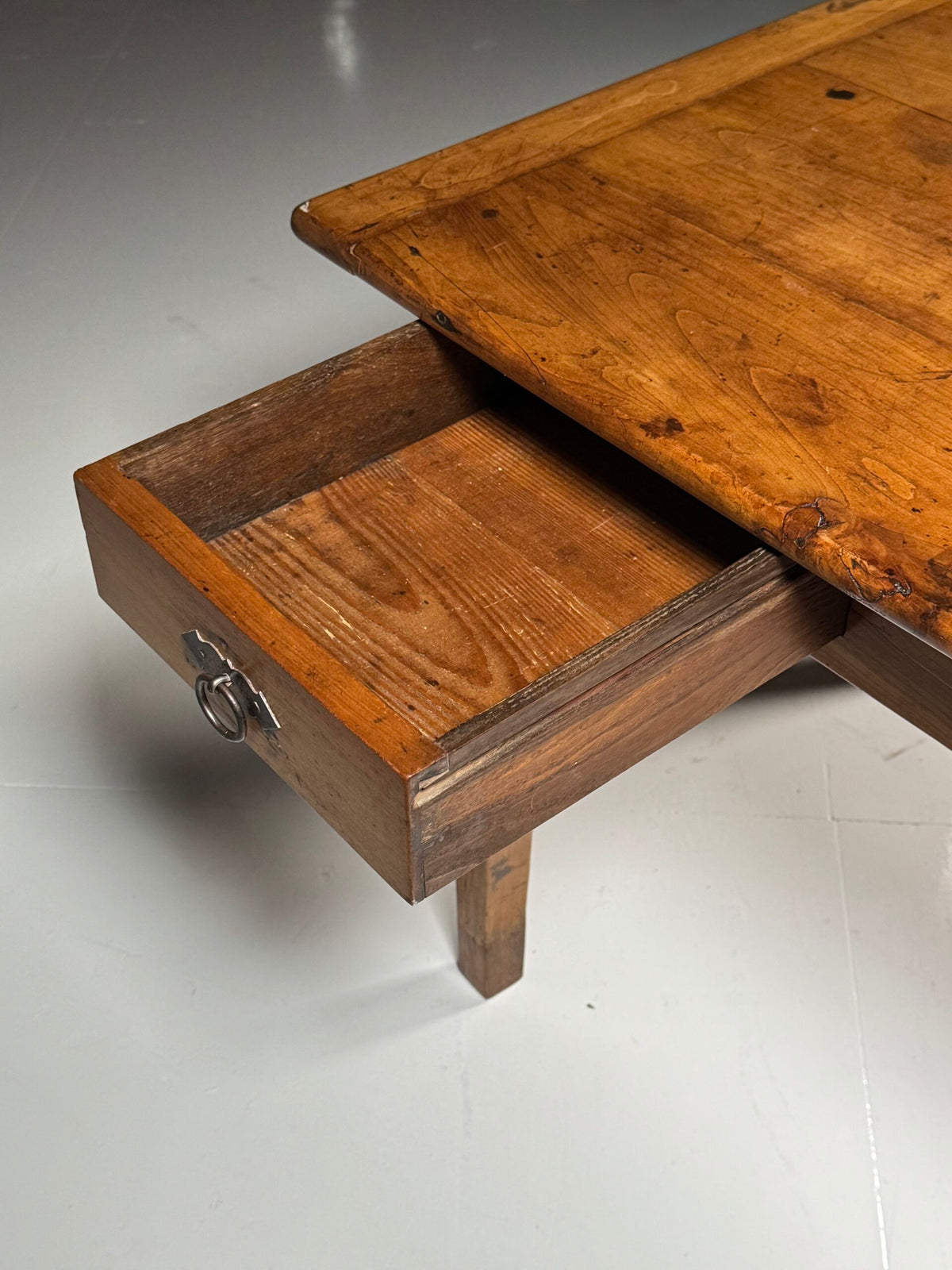 French Farmhouse Dining Table, 188 cm, Early 19th Century, photo 14