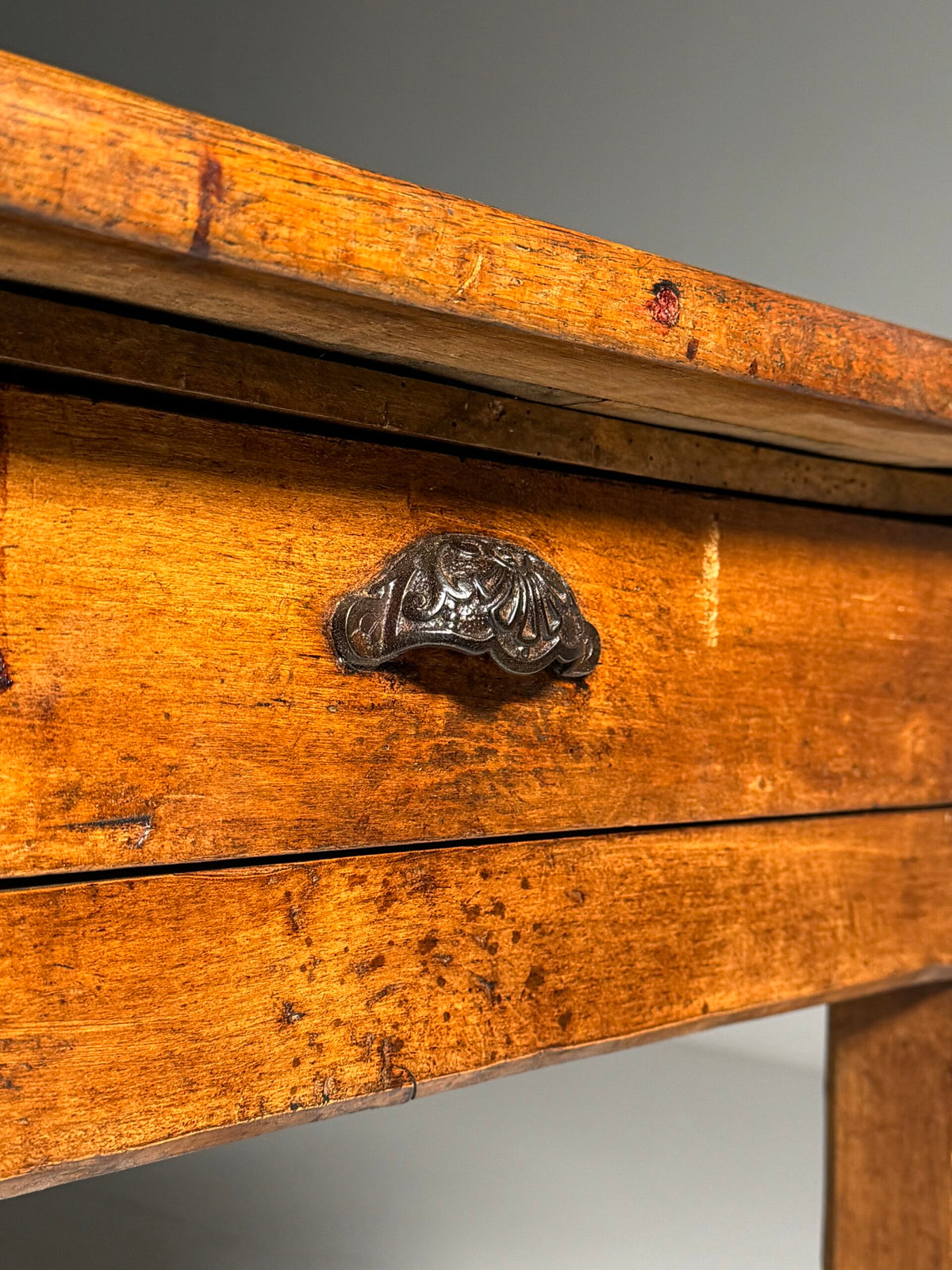 French Farmhouse Dining Table, 197 cm, Early 19th Century, photo 17
