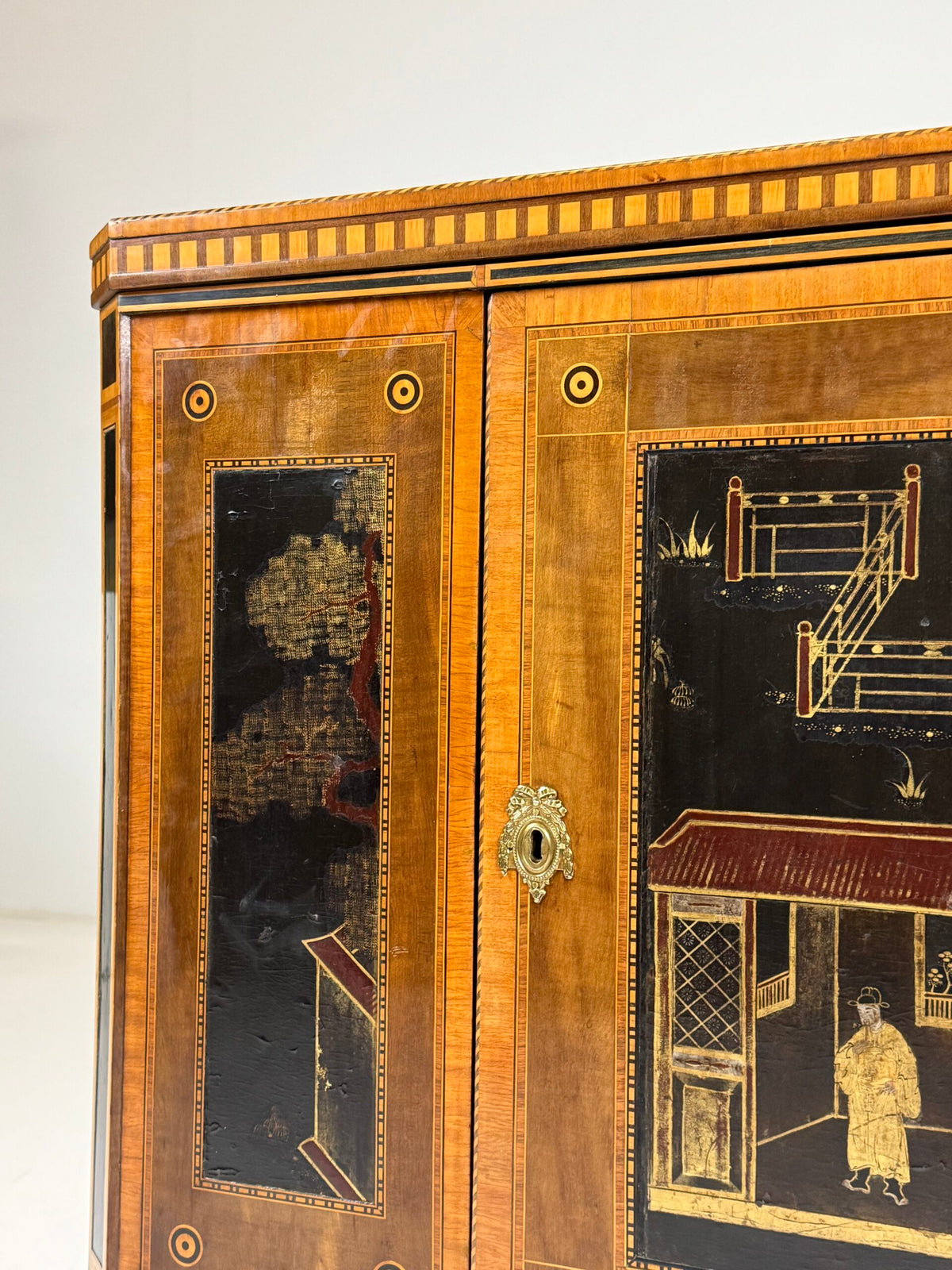 Dutch Louis XVI Fold-Over Buffet, circa 1790 to 1800, photo 25