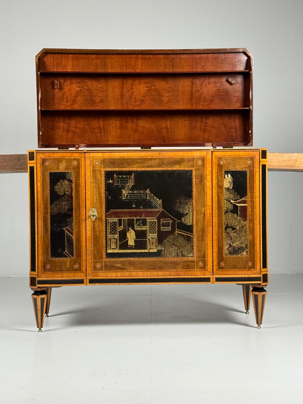 Dutch Louis XVI Fold-Over Buffet, circa 1790 to 1800, photo 18