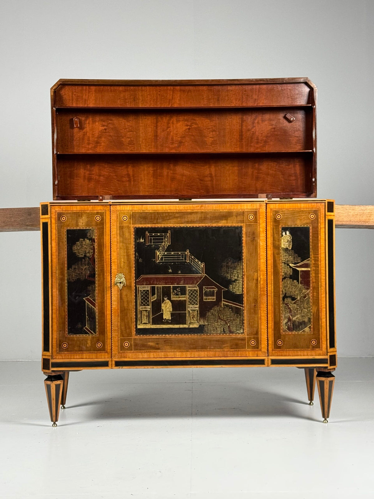 Dutch Louis XVI Fold-Over Buffet, circa 1790 to 1800, photo 17