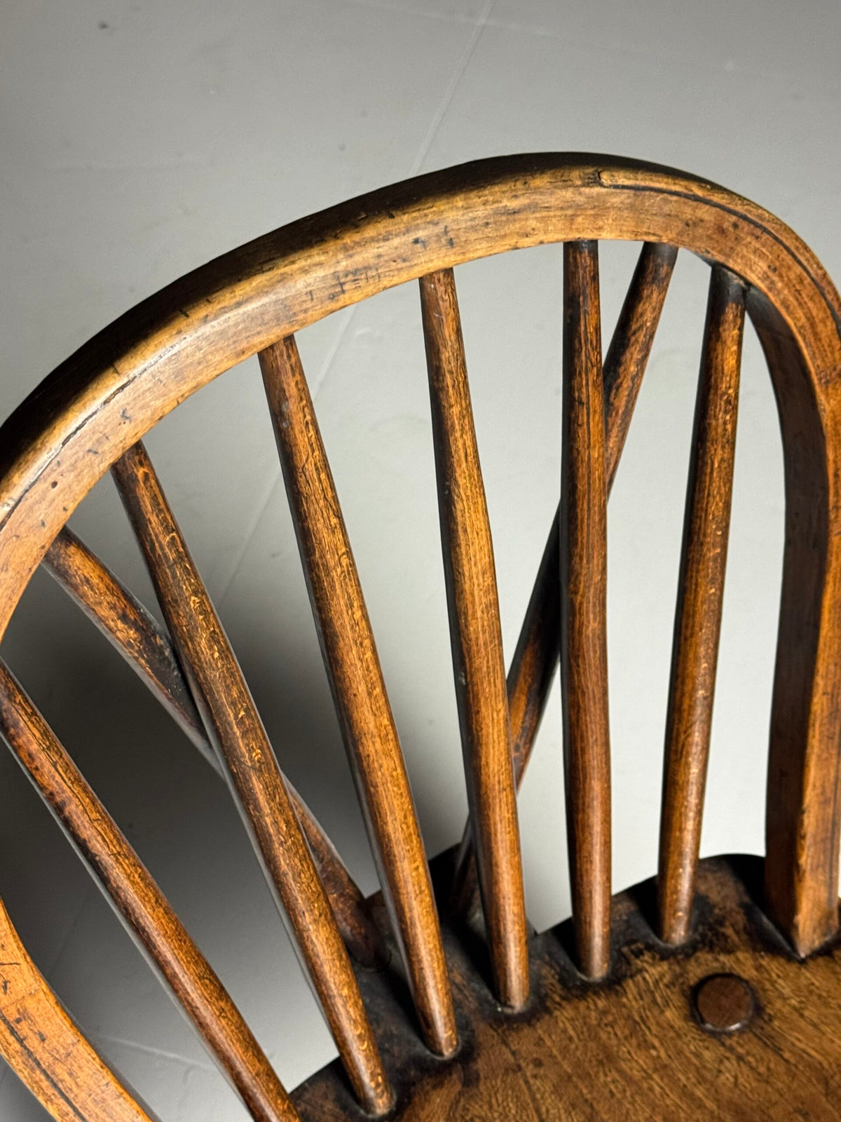 Set of Six English Windsor Dining Chairs, c. 1900, photo 16