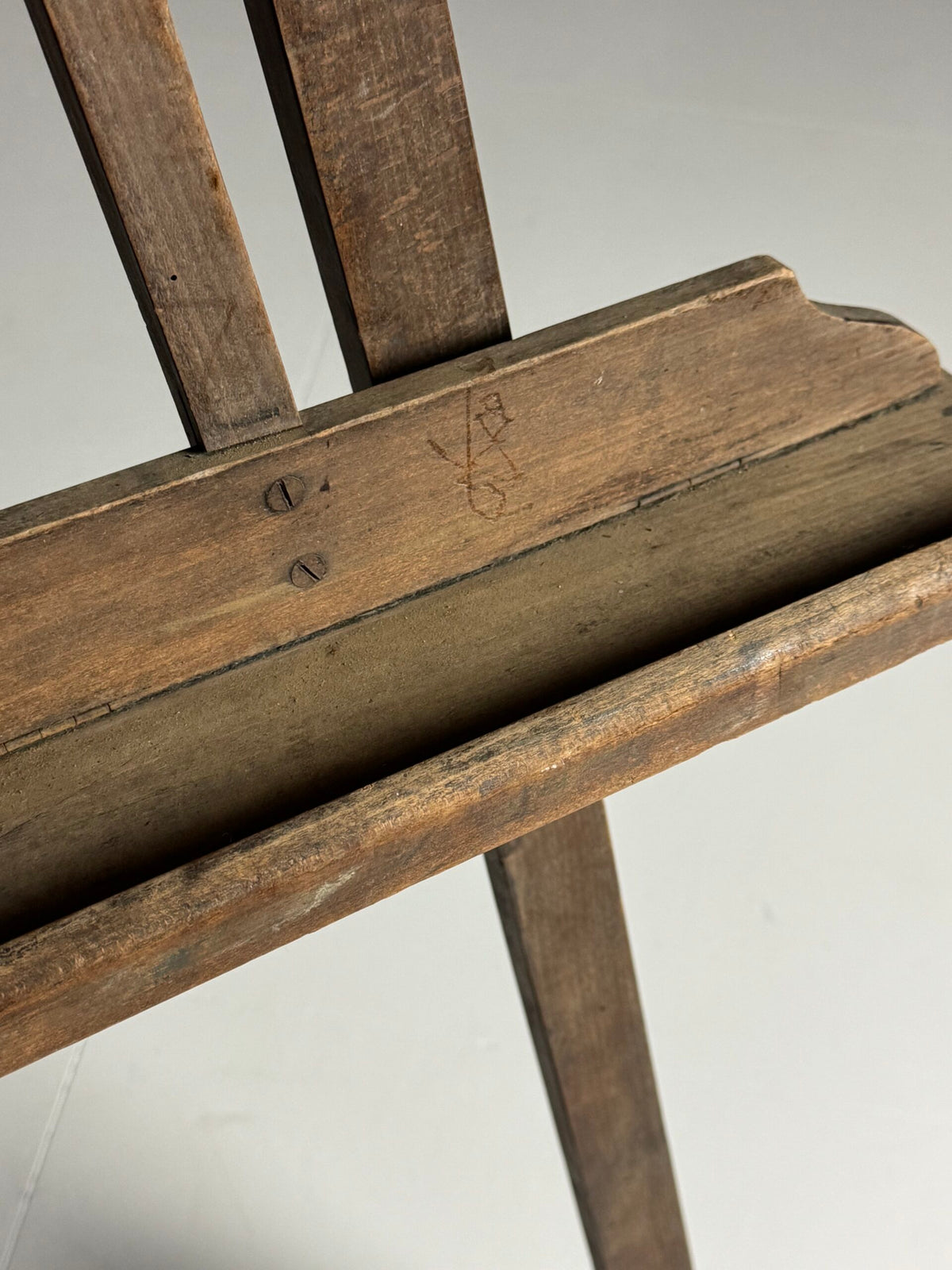 French Oak Artist's Easel, Early 20th Century, photo 14