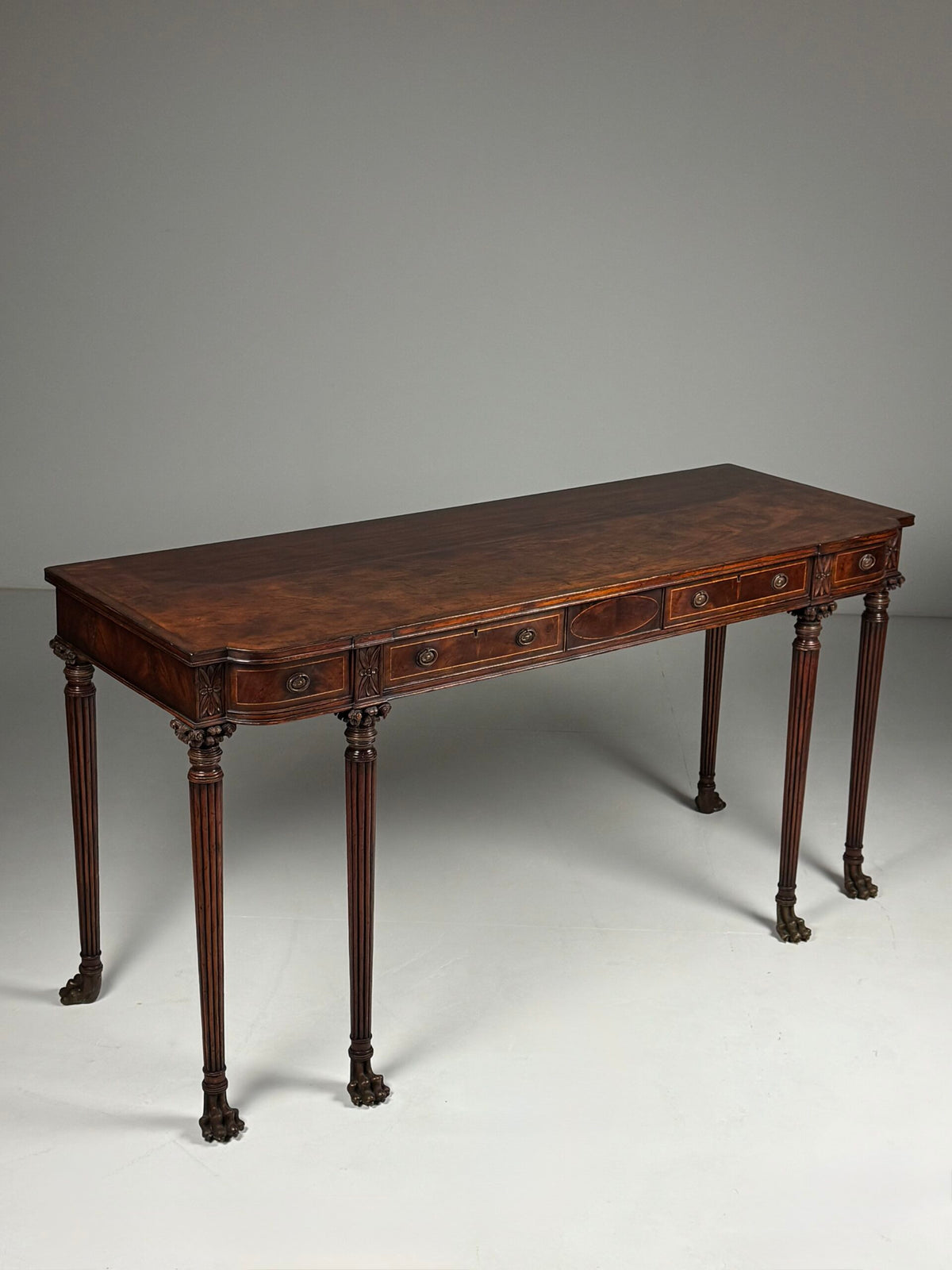 English Regency Style Mahogany Sideboard, Late 20th Century, photo 20