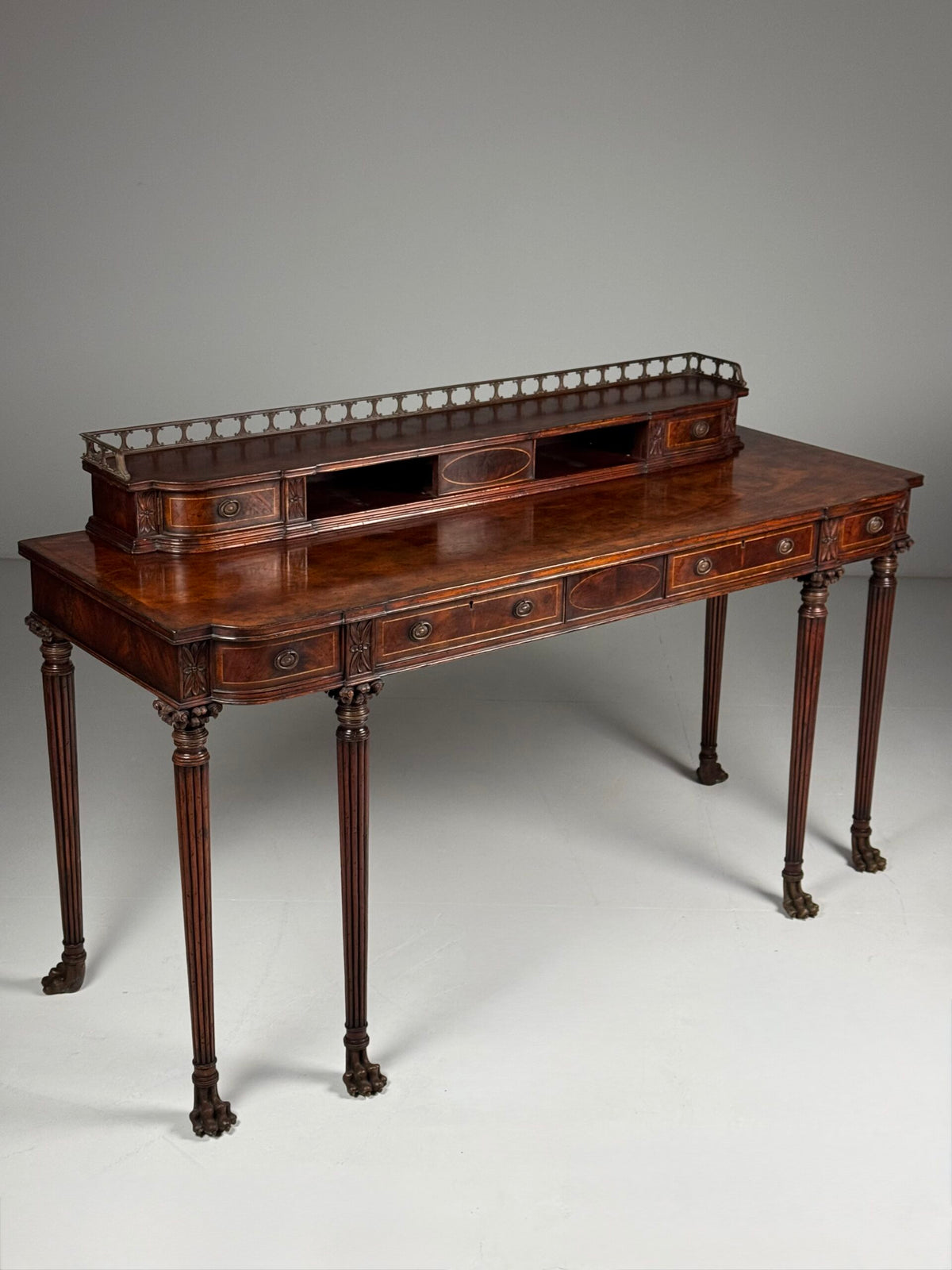 English Regency Style Mahogany Sideboard, Late 20th Century, photo 27