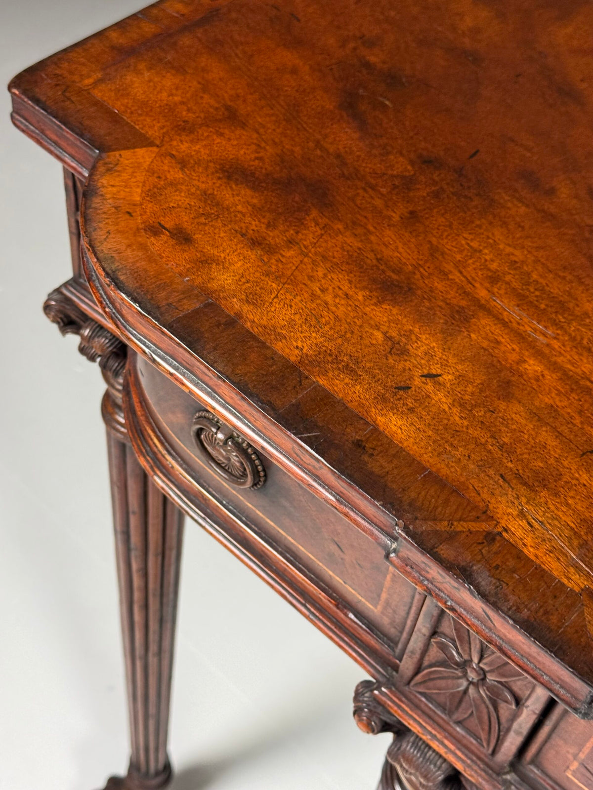 English Regency Style Mahogany Sideboard, Late 20th Century, photo 40