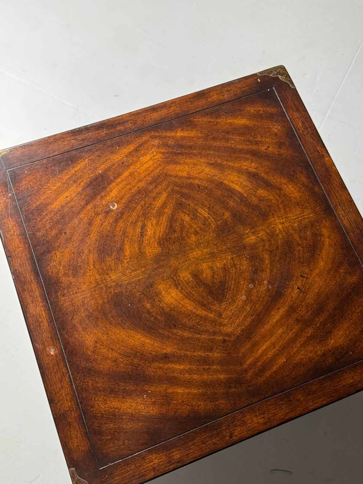 Mahogany Campaign Style Coffee Table, England, Late 20th Century, photo 6