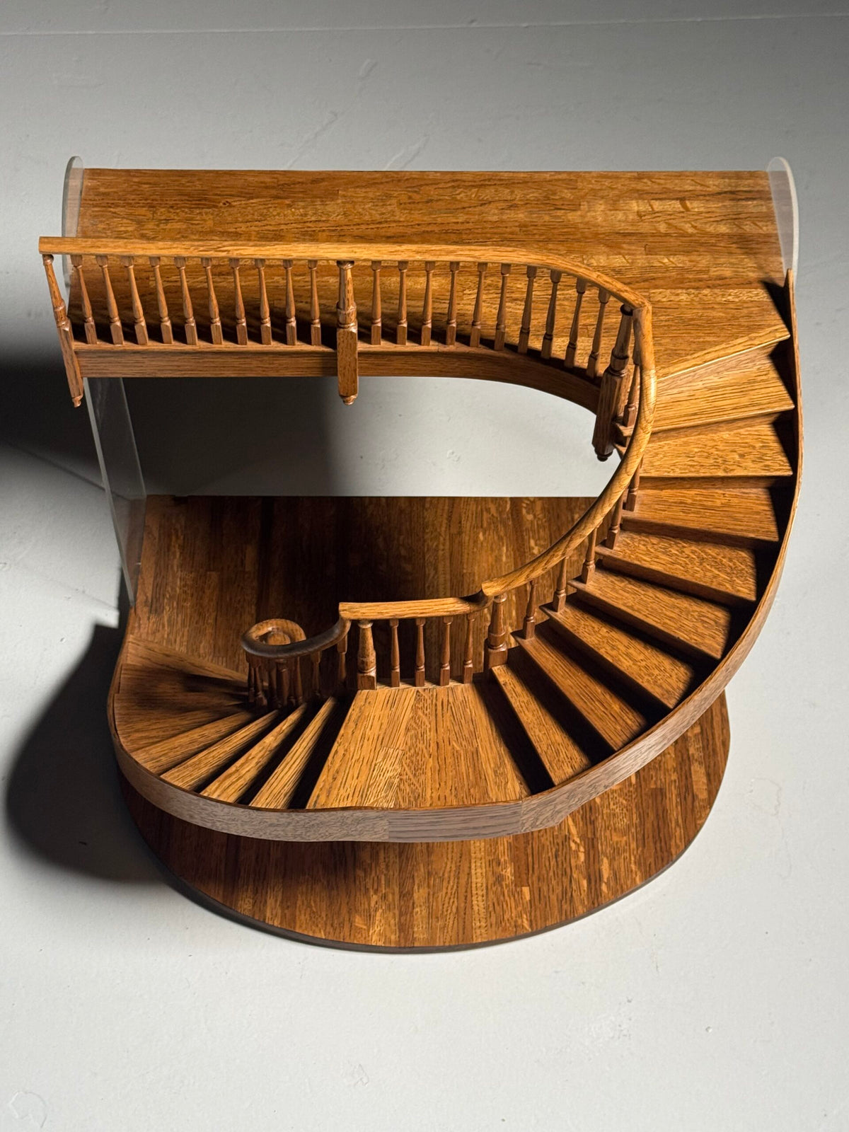 Architectural Staircase Scale Model with Inlaid Floor, London, photo 10