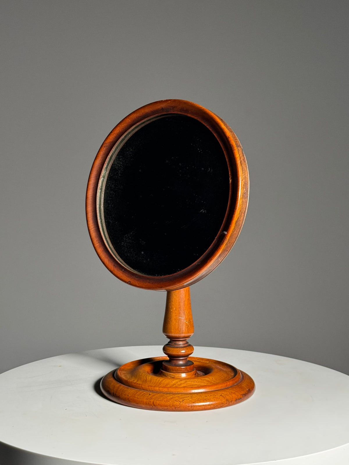 English Mahogany Make-up Mirror, Late 19th Century, photo 1