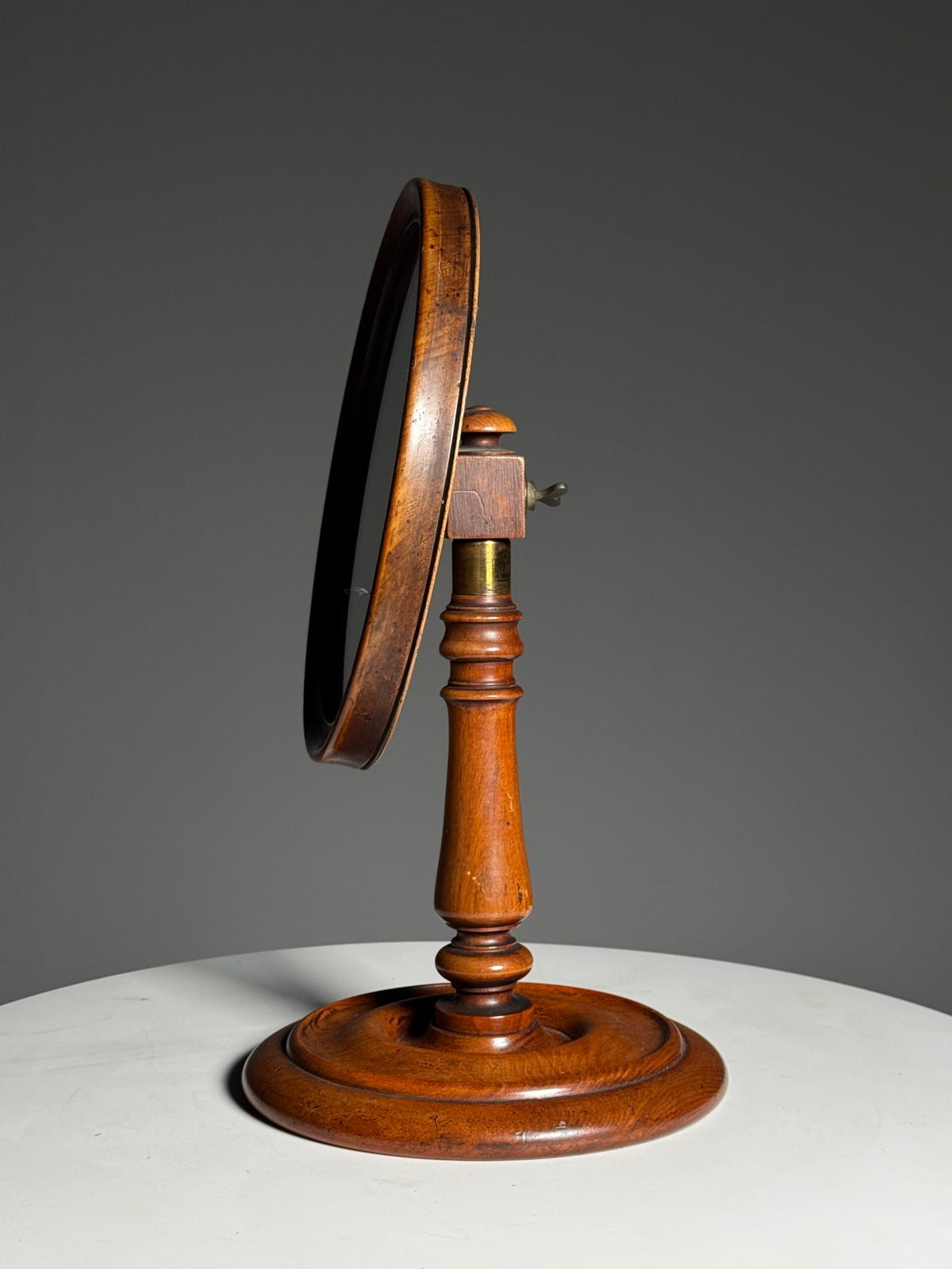 English Mahogany Make-up Mirror, Late 19th Century, photo 8
