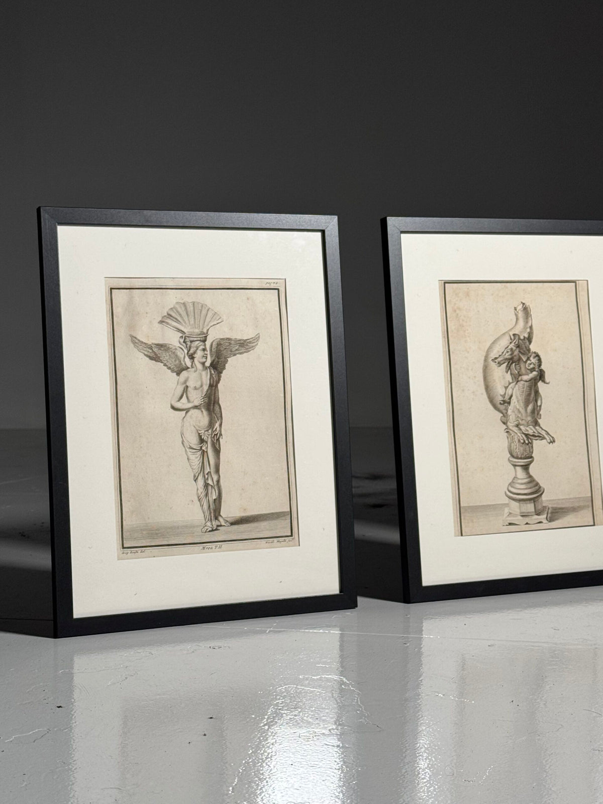 Set of Six Classical Engravings, c. 1860, photo 5