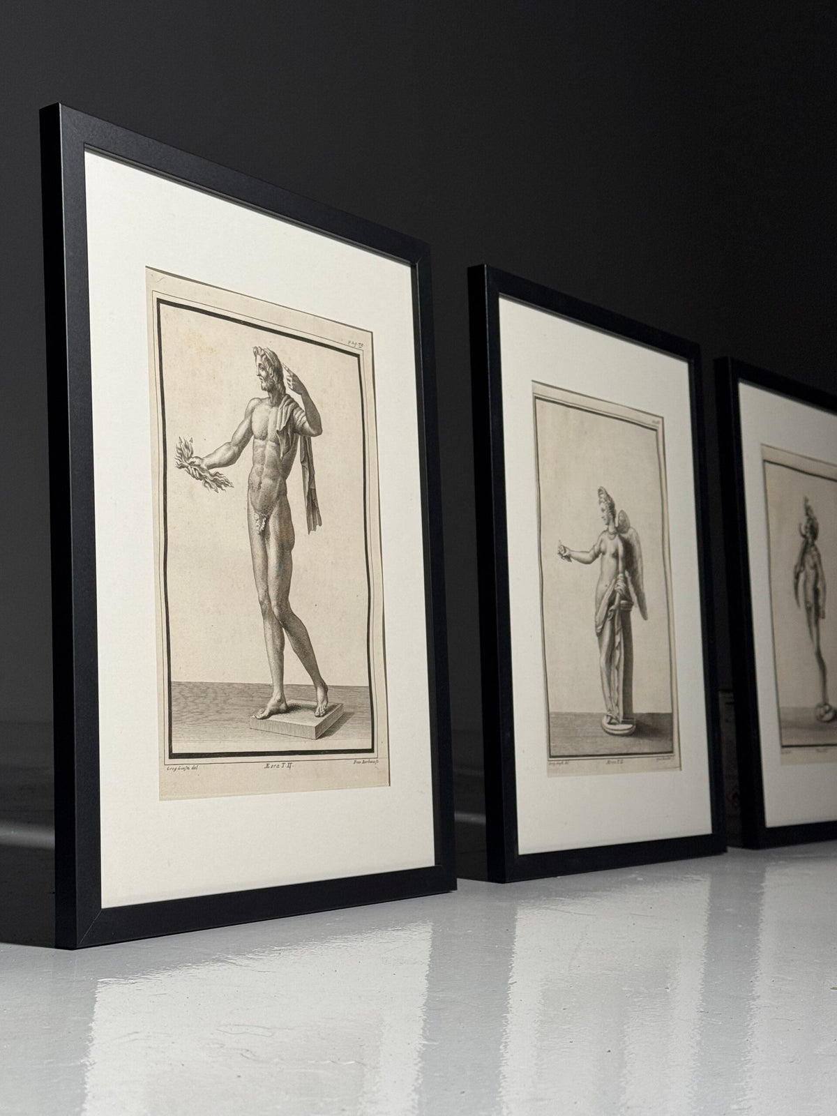 Set of Six Classical Engravings, c. 1860, photo 9