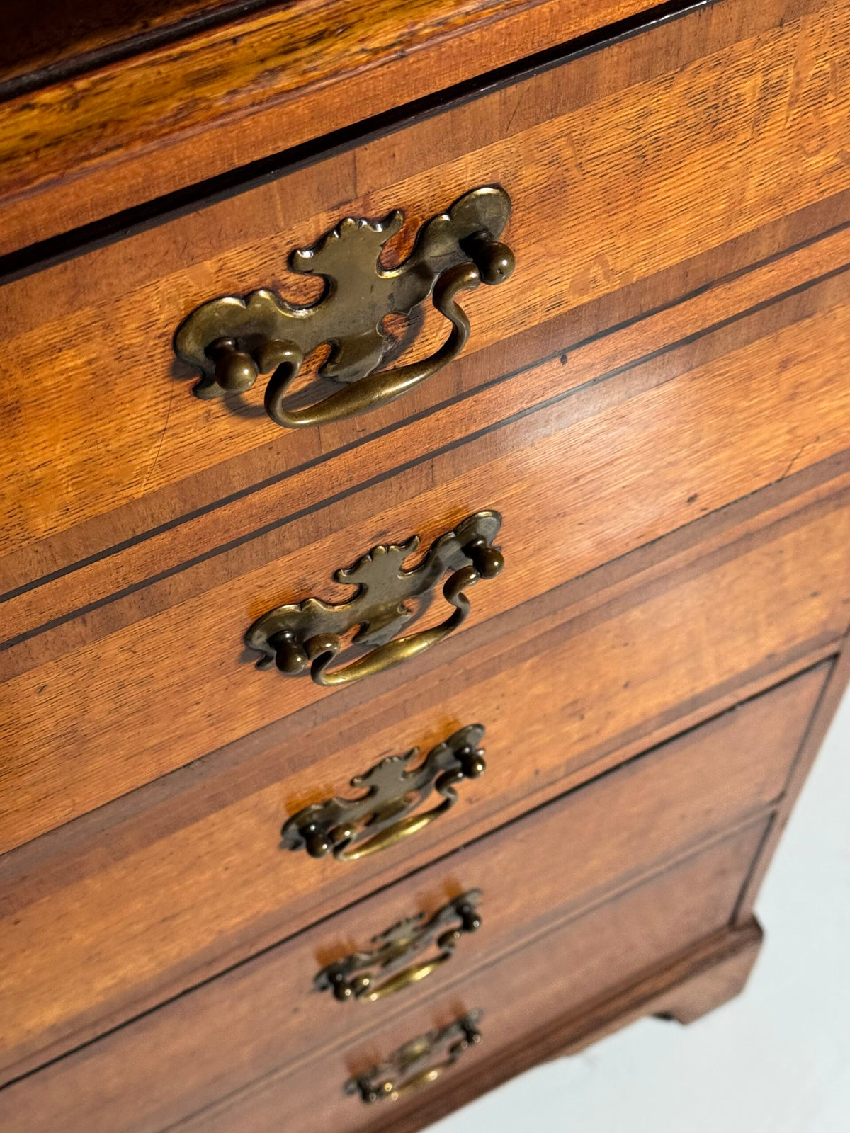 English Oak Bureau Bookcase, circa 1800, photo 6