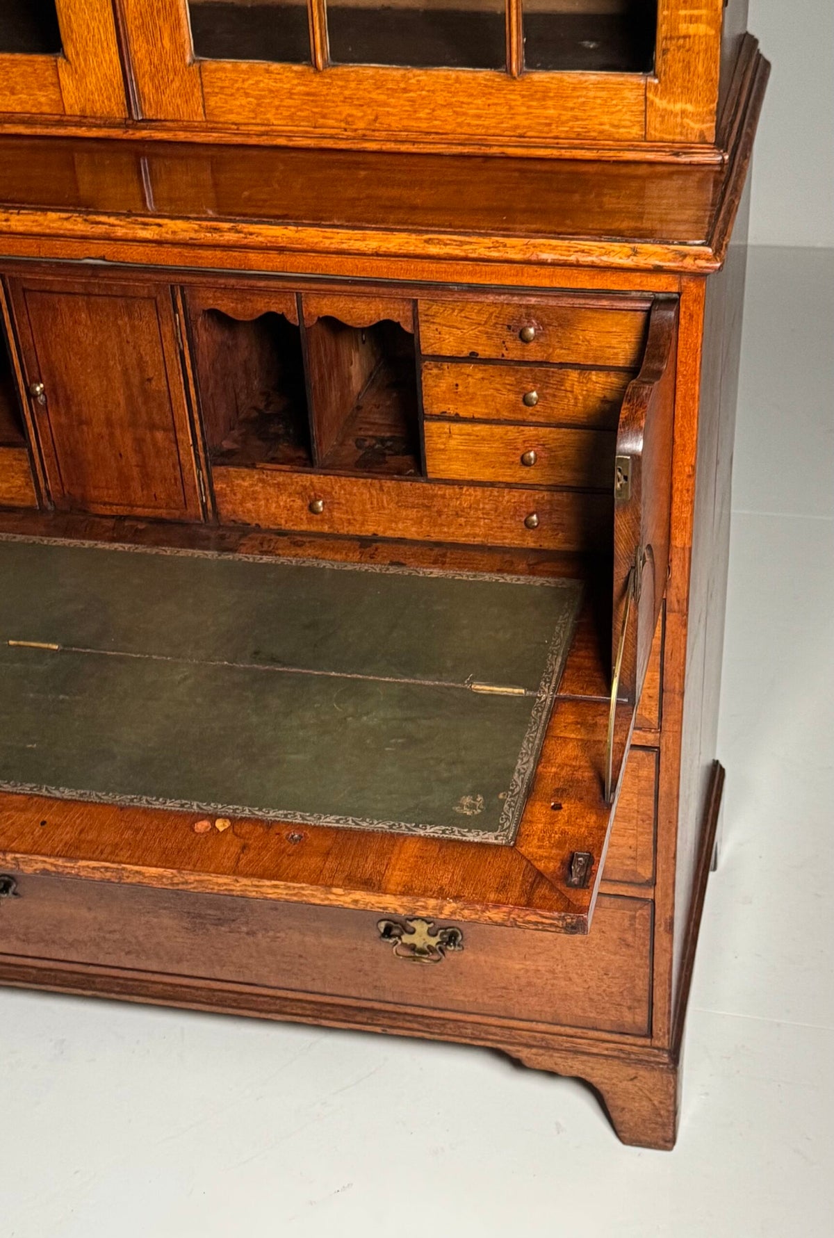 English Oak Bureau Bookcase, circa 1800, photo 17