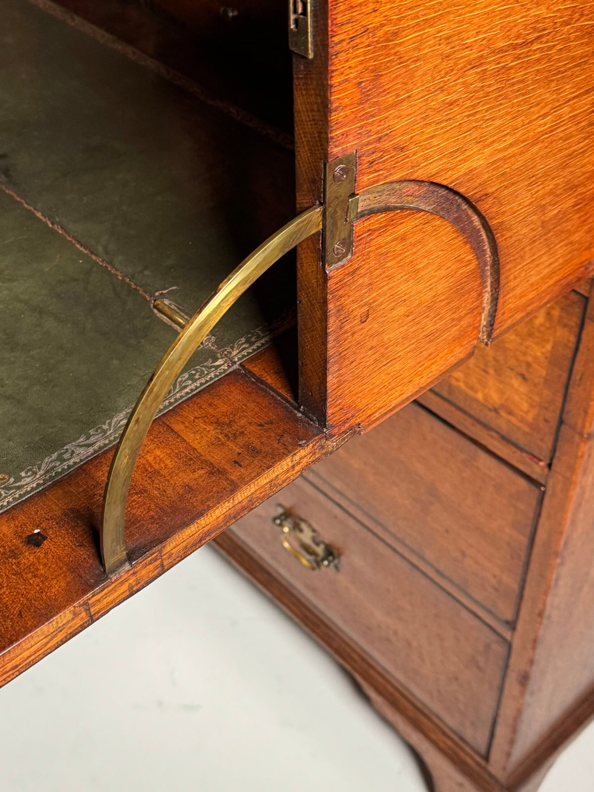 English Oak Bureau Bookcase, circa 1800, photo 22