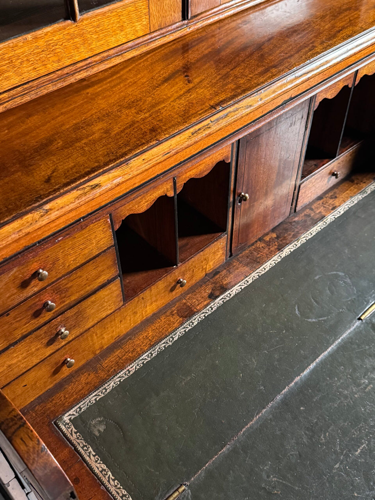 English Oak Bureau Bookcase, circa 1800, photo 27