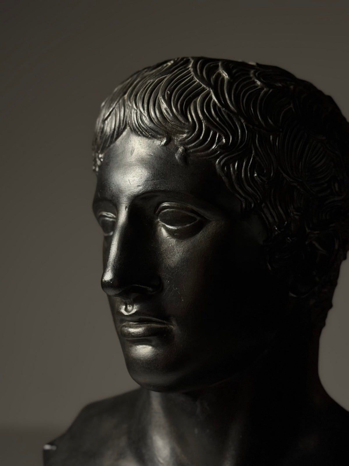 Plaster Bust of Doryphoros, Late 20th Century, photo 15