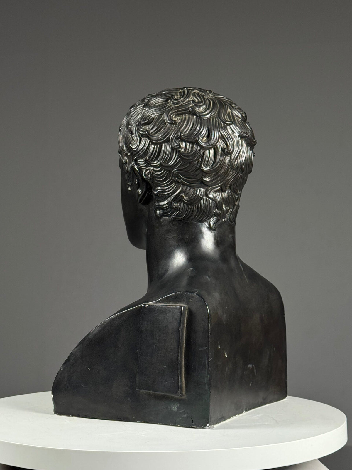 Plaster Bust of Doryphoros, Late 20th Century, photo 6