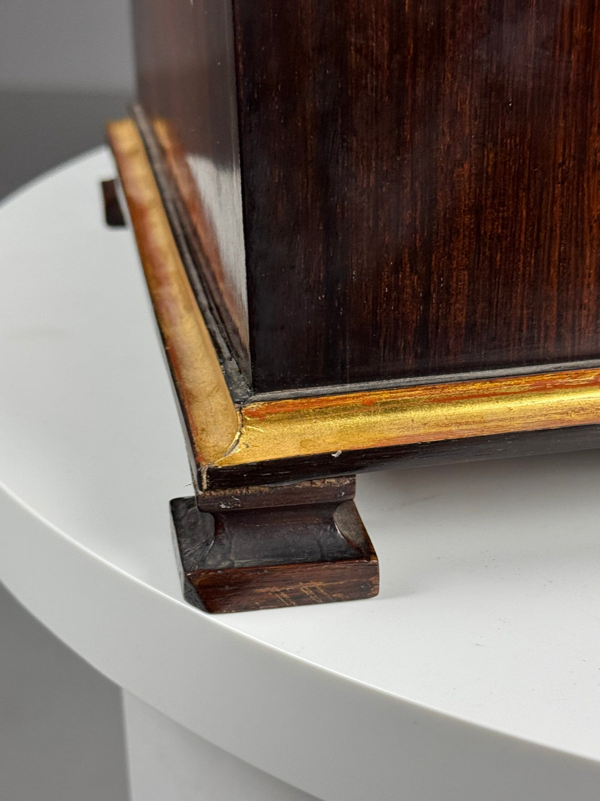 18th Century Architectural Marquetry Table Cabinet, photo 9