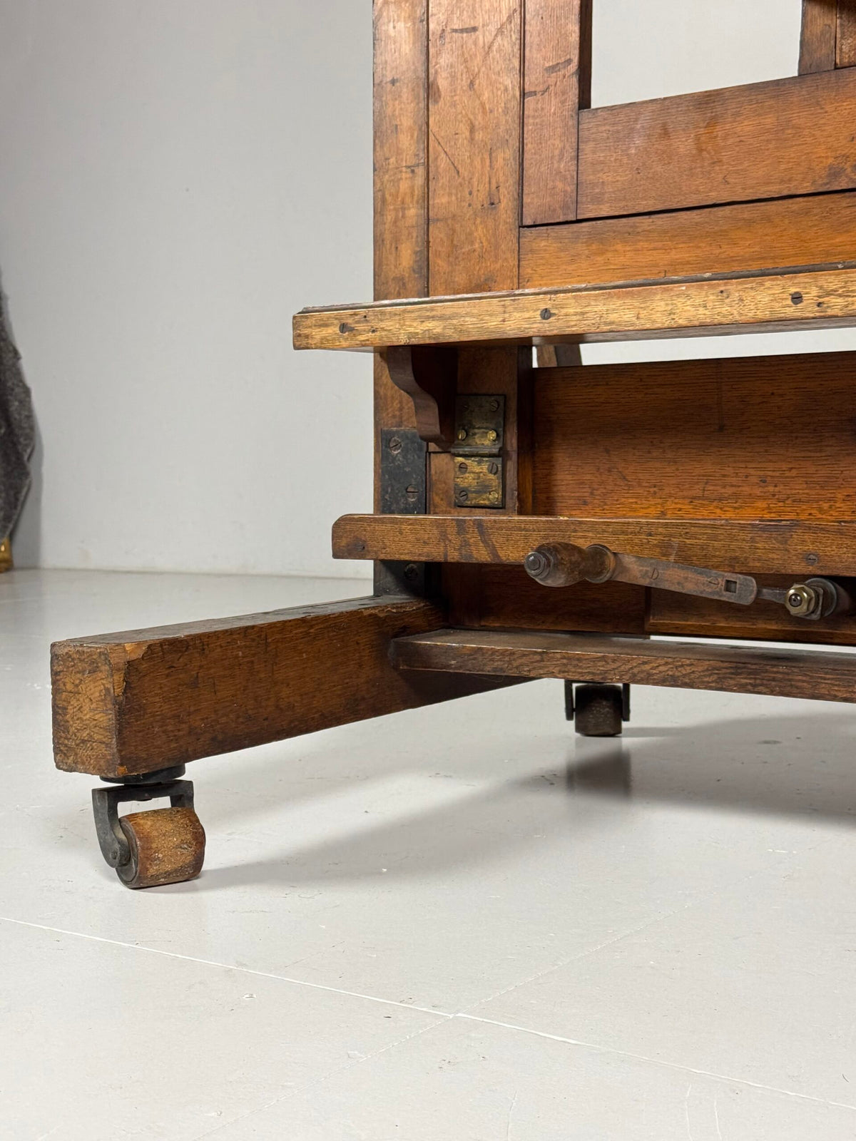 Largest Antique Artist's Easel, circa 1880 to 1900, photo 22