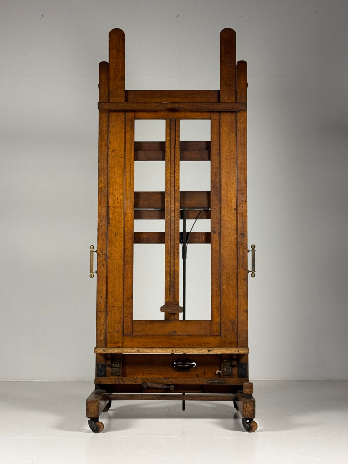 Largest Antique Artist's Easel, circa 1880 to 1900, photo 17