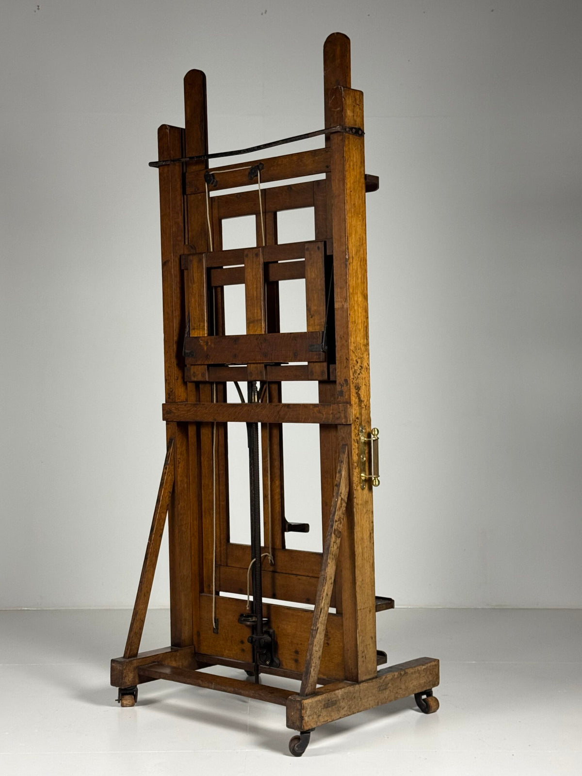 Largest Antique Artist's Easel, circa 1880 to 1900, photo 4