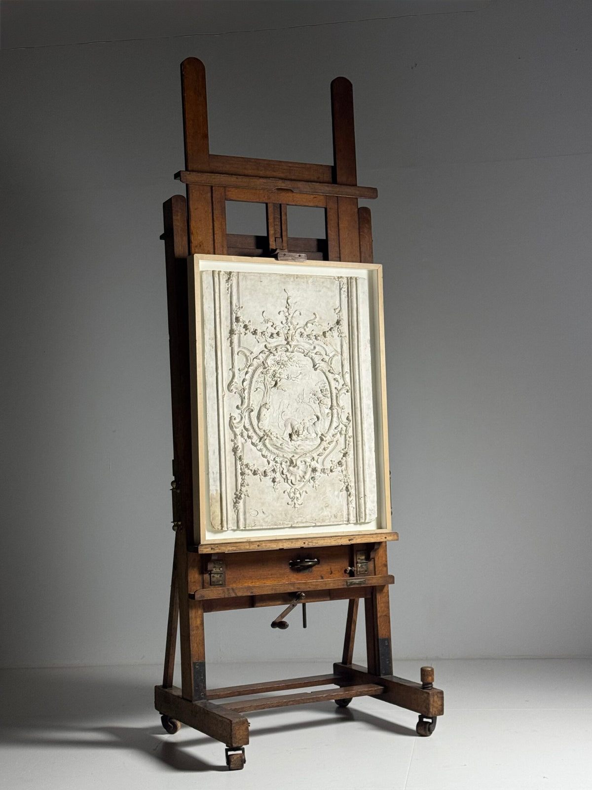 Largest Antique Artist's Easel, circa 1880 to 1900, photo 2
