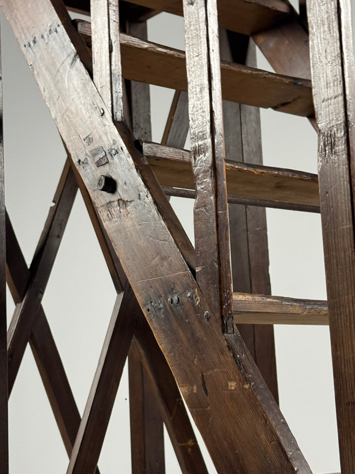 Rolling Library Ladder, Late 19th or Early 20th Century, photo 17