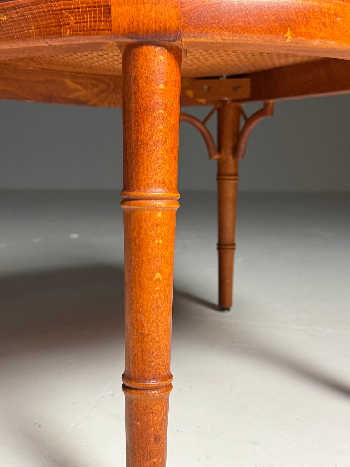 Set of Four Vintage Faux Bamboo Dining Chairs, photo 17
