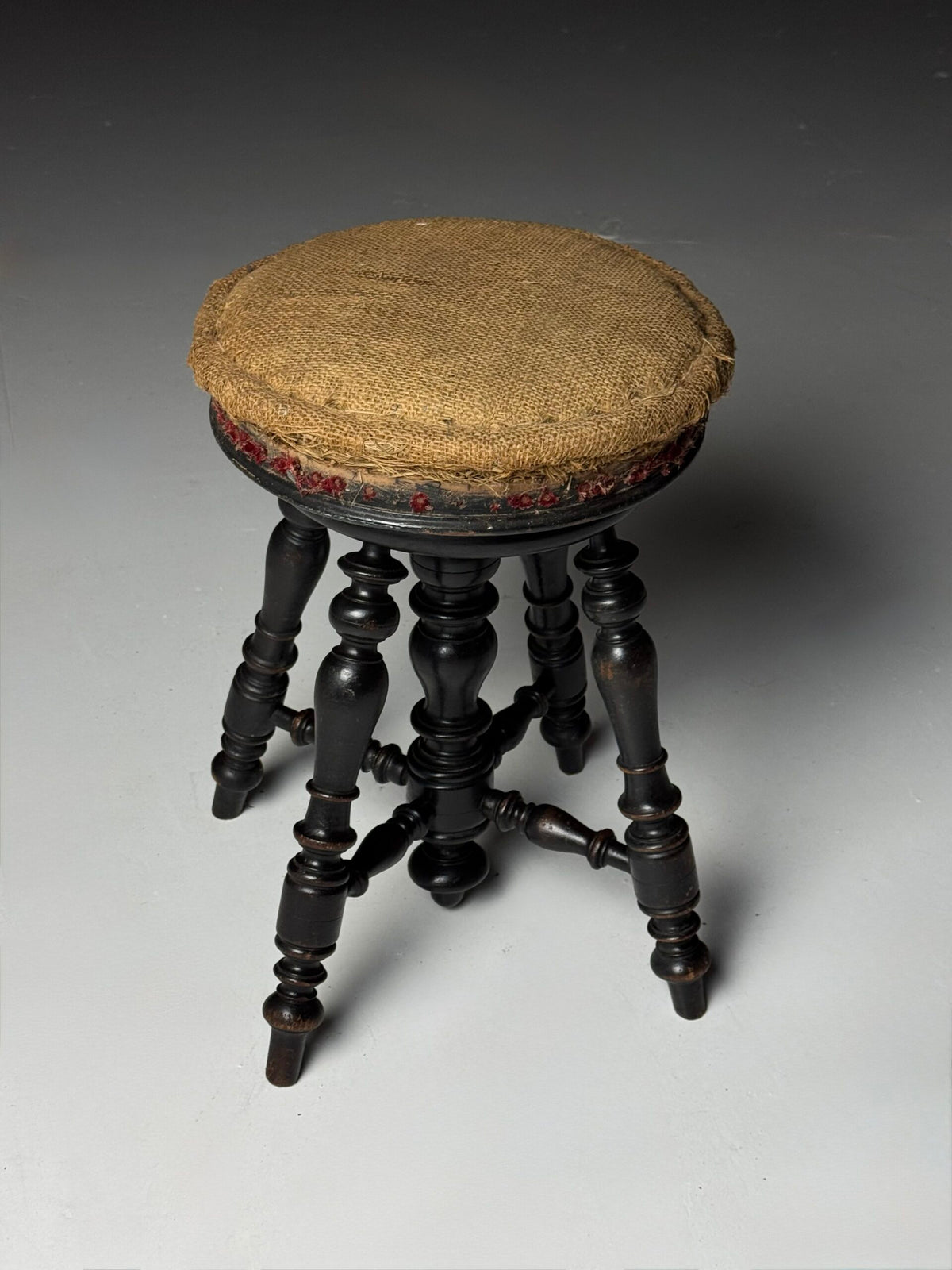 Antique Piano Stool, circa 1880 to 1900, photo 6