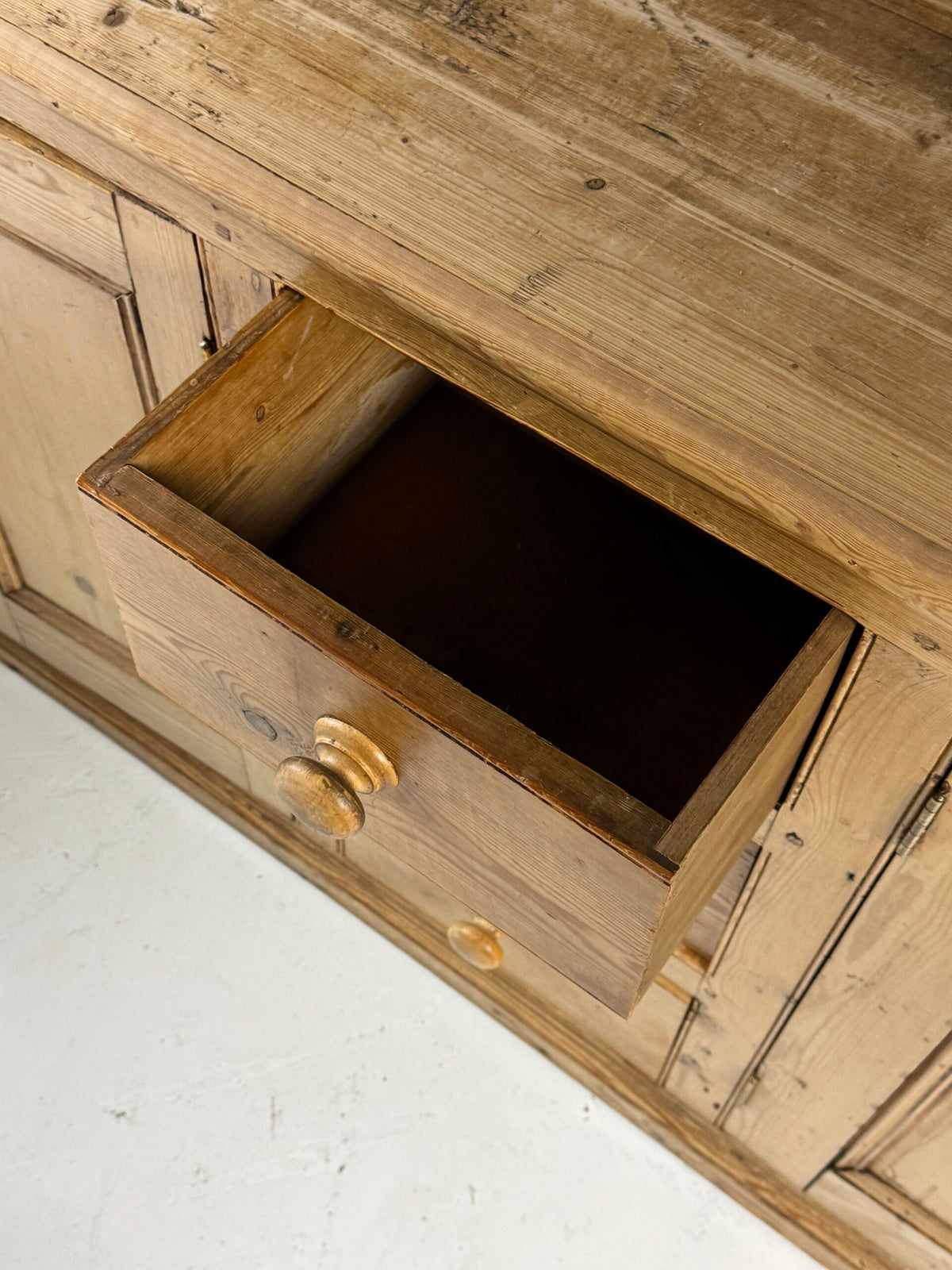 English Pine Sideboard, 19th Century, photo 17