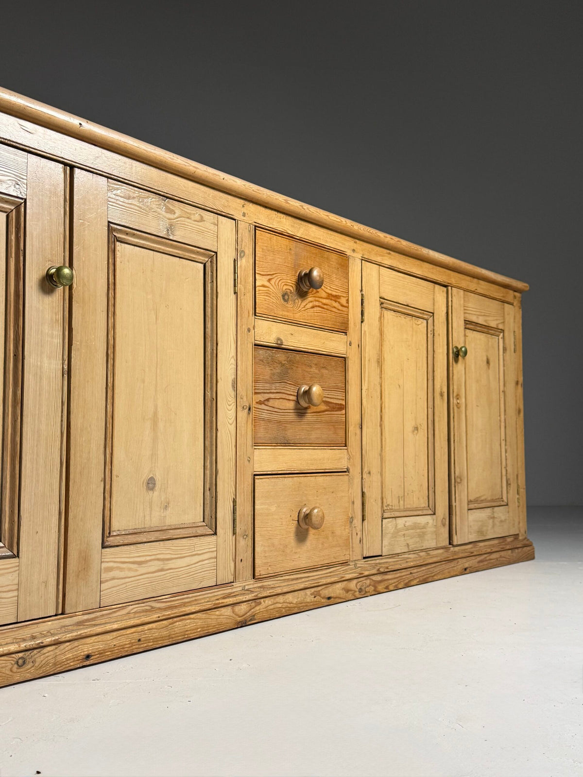 English Pine Sideboard, 19th Century, photo 24