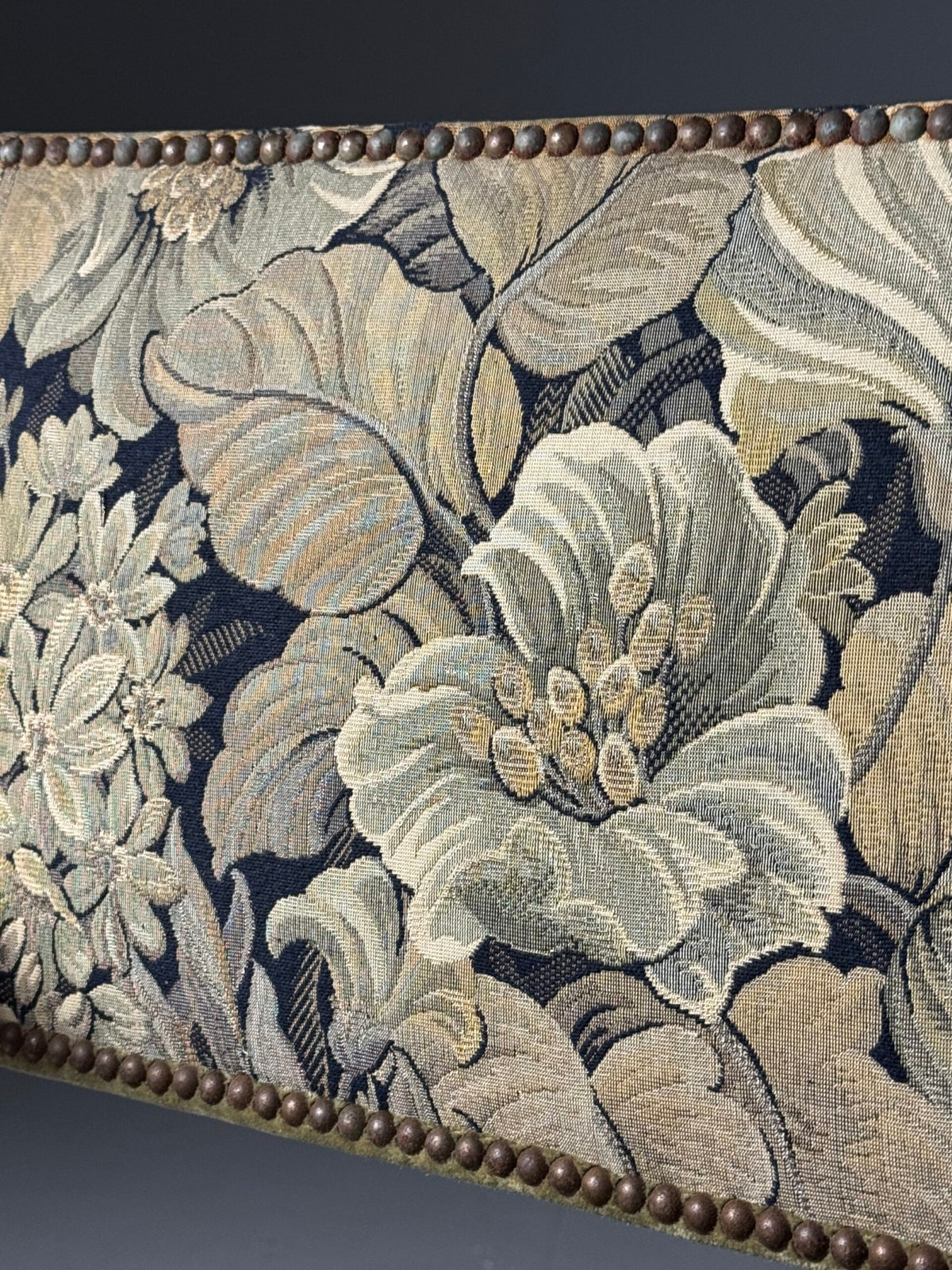 Pair of French Armchairs with Floral Upholstery, c. 1900, photo 6