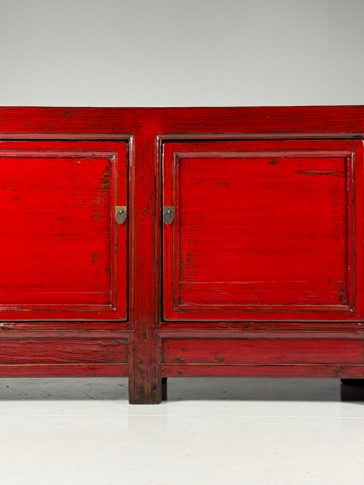 Large Chinese Style Red Lacquer Sideboard, c. 2000, photo 20
