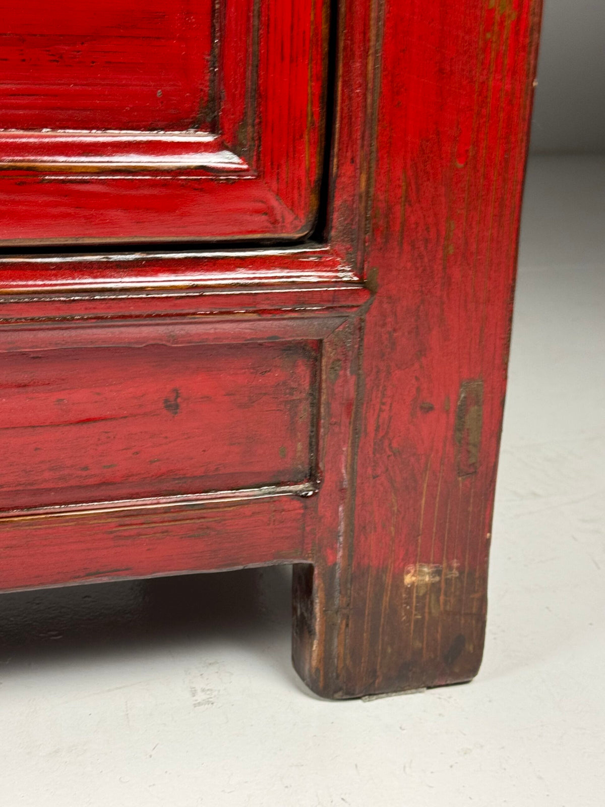 Large Chinese Style Red Lacquer Sideboard, c. 2000, photo 16