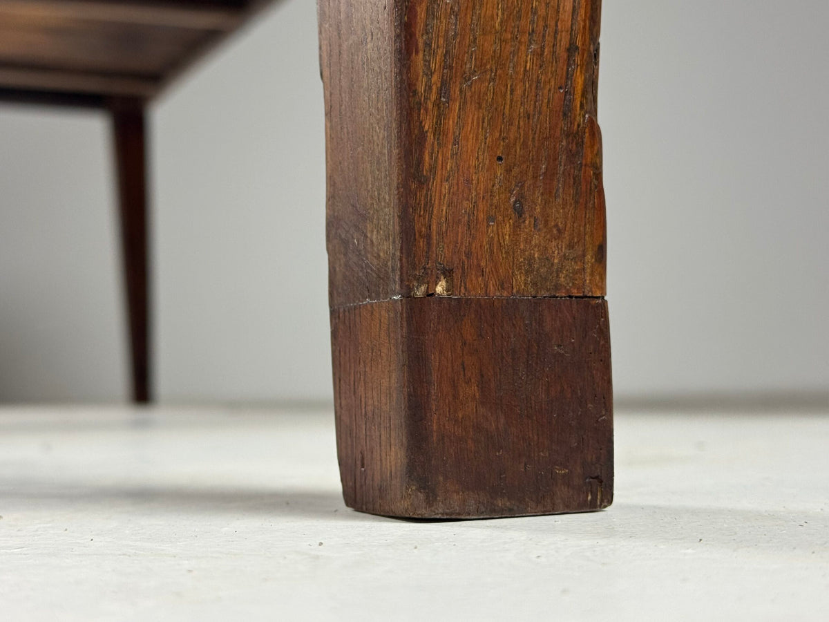 French Farmhouse Dining Table, 292 cm, Fruitwood, Early 19th Century, photo 6