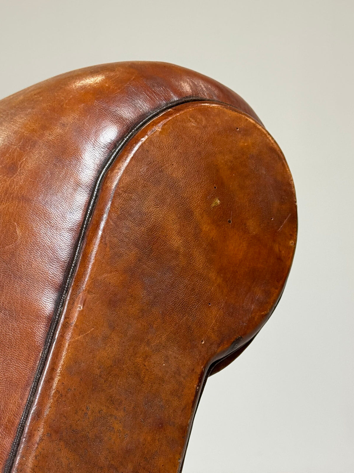 Pair of French Leather Club Chairs, 1930 to 1940, photo 5