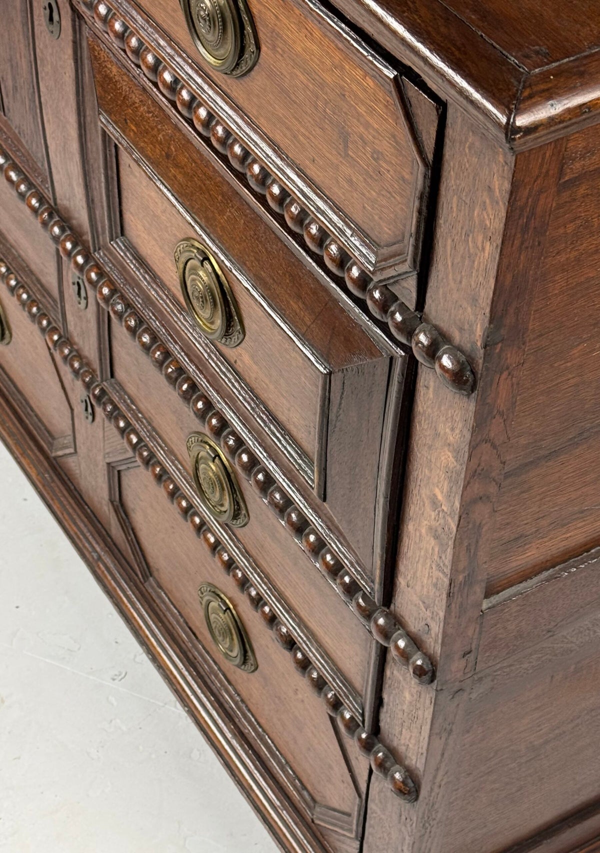 English Oak Chest of Drawers, William and Mary Period, Late 17th Century, photo 8