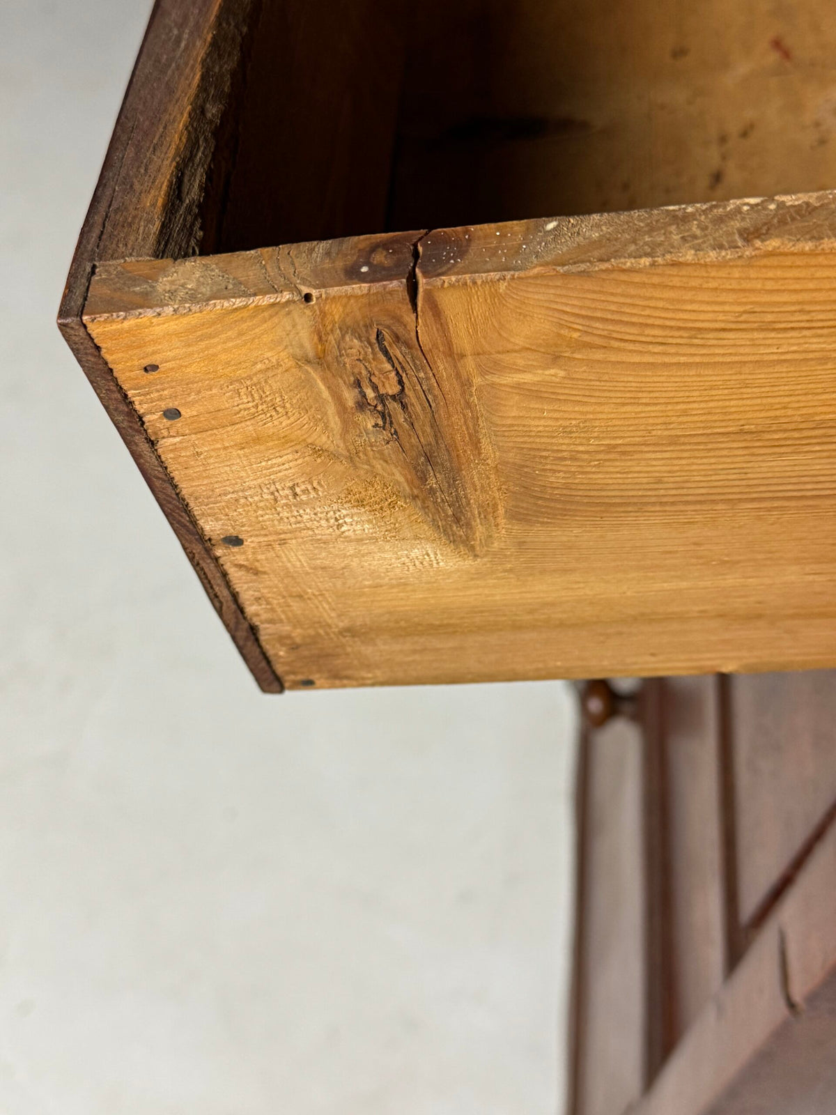 Antique French Small Chest of Drawers or Bedside Cabinet, photo 7