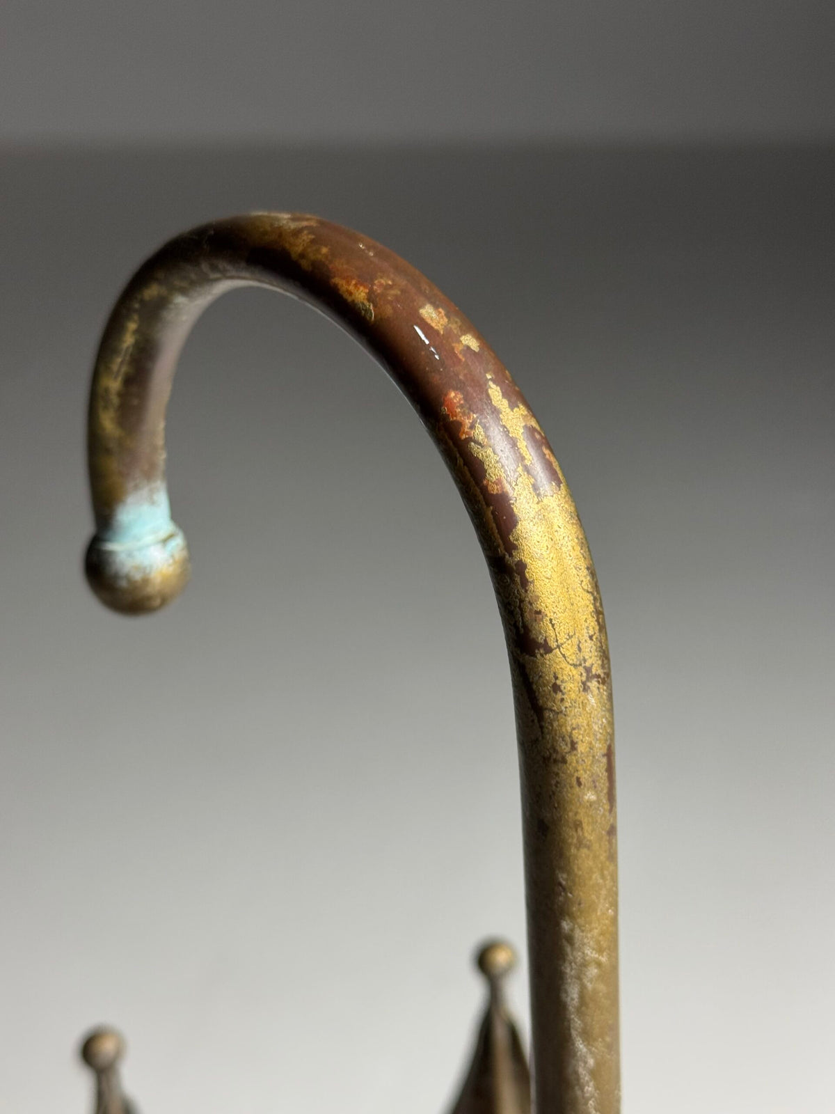 Copper Umbrella Stand in the Shape of an Umbrella, photo 4