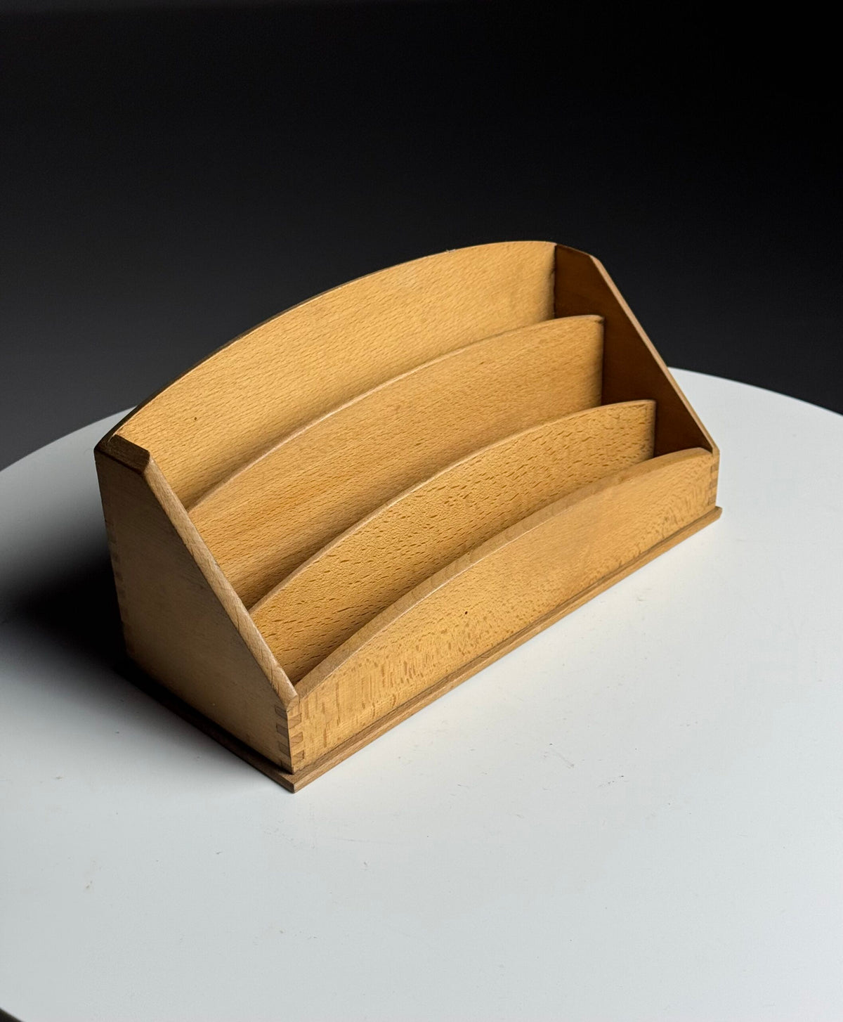 Solid Oak Desk Organiser, France, Late 20th Century, photo 10