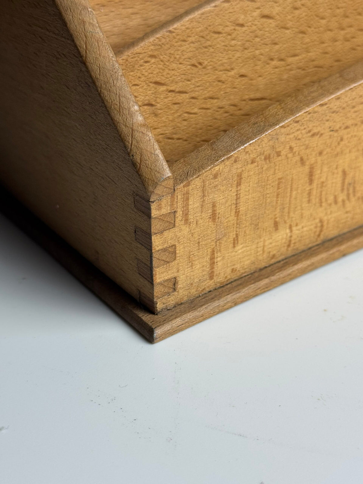 Solid Oak Desk Organiser, France, Late 20th Century, photo 6