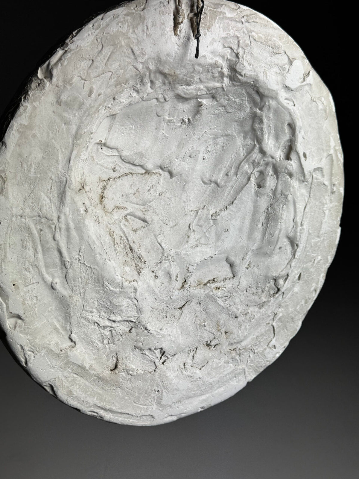 Plaster Medallion Signed G. Evrard, France, 1862, photo 3